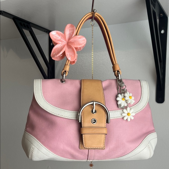Coach Handbags - Coach Pink SoHo Handbag